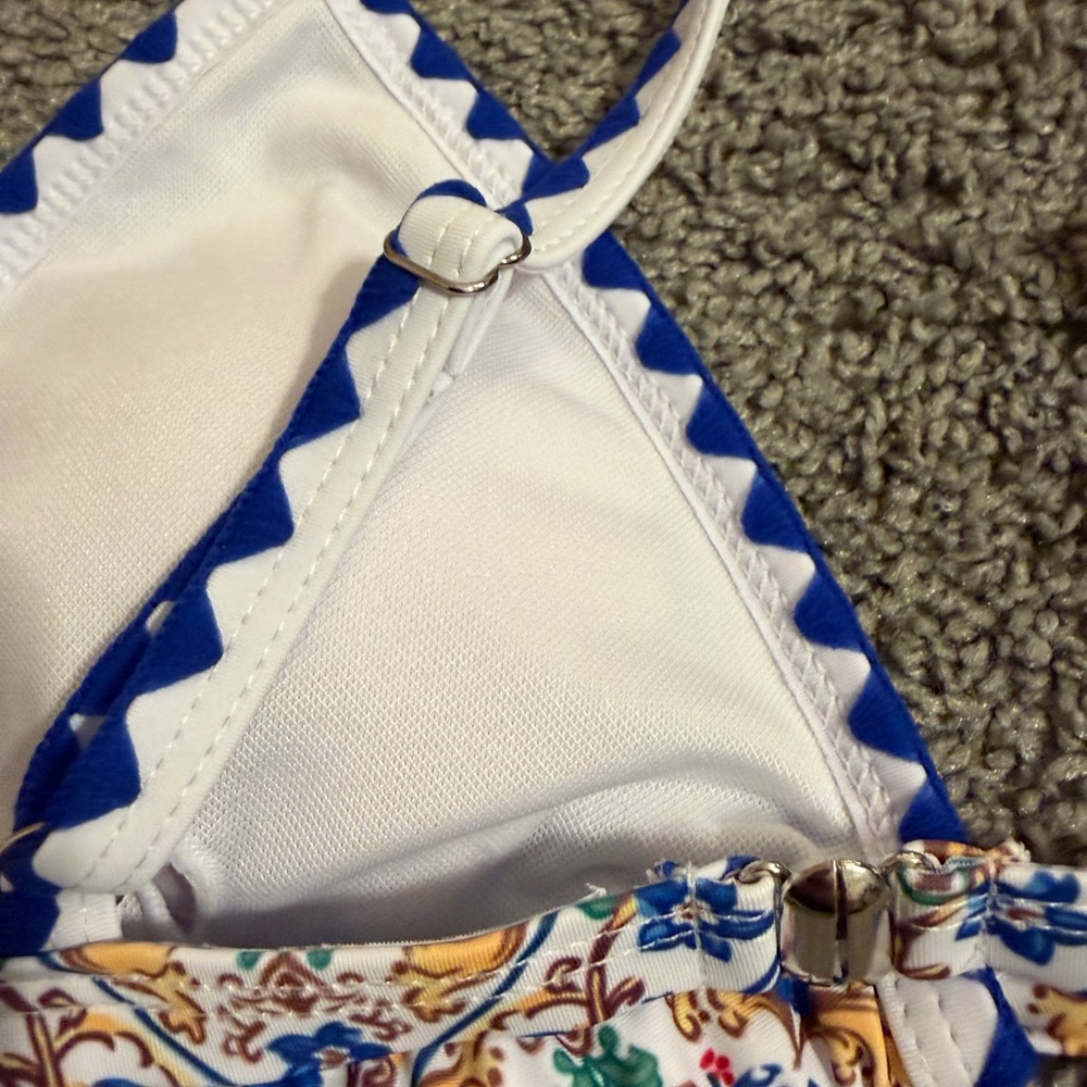 Colorful Patterned Bikini Set - Picture 6 of 6